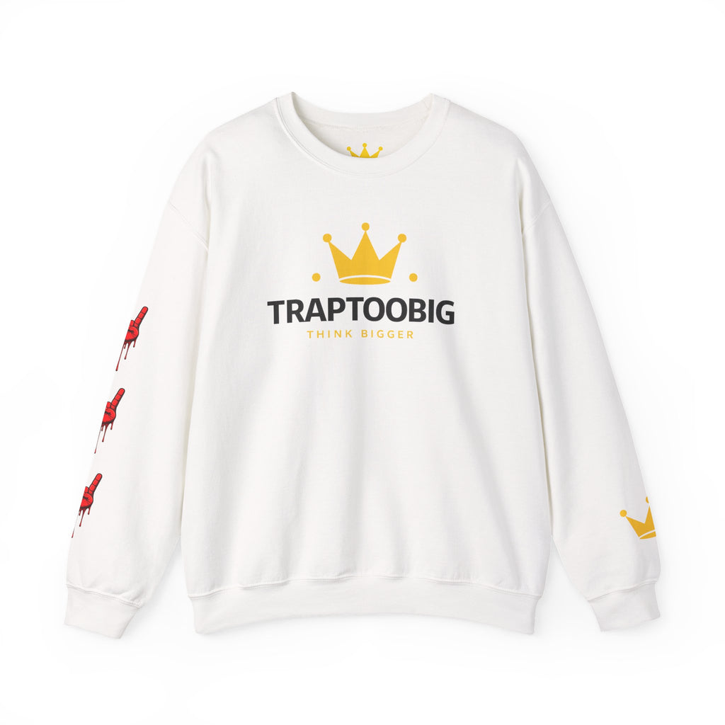 Crown Crewneck – White Edition