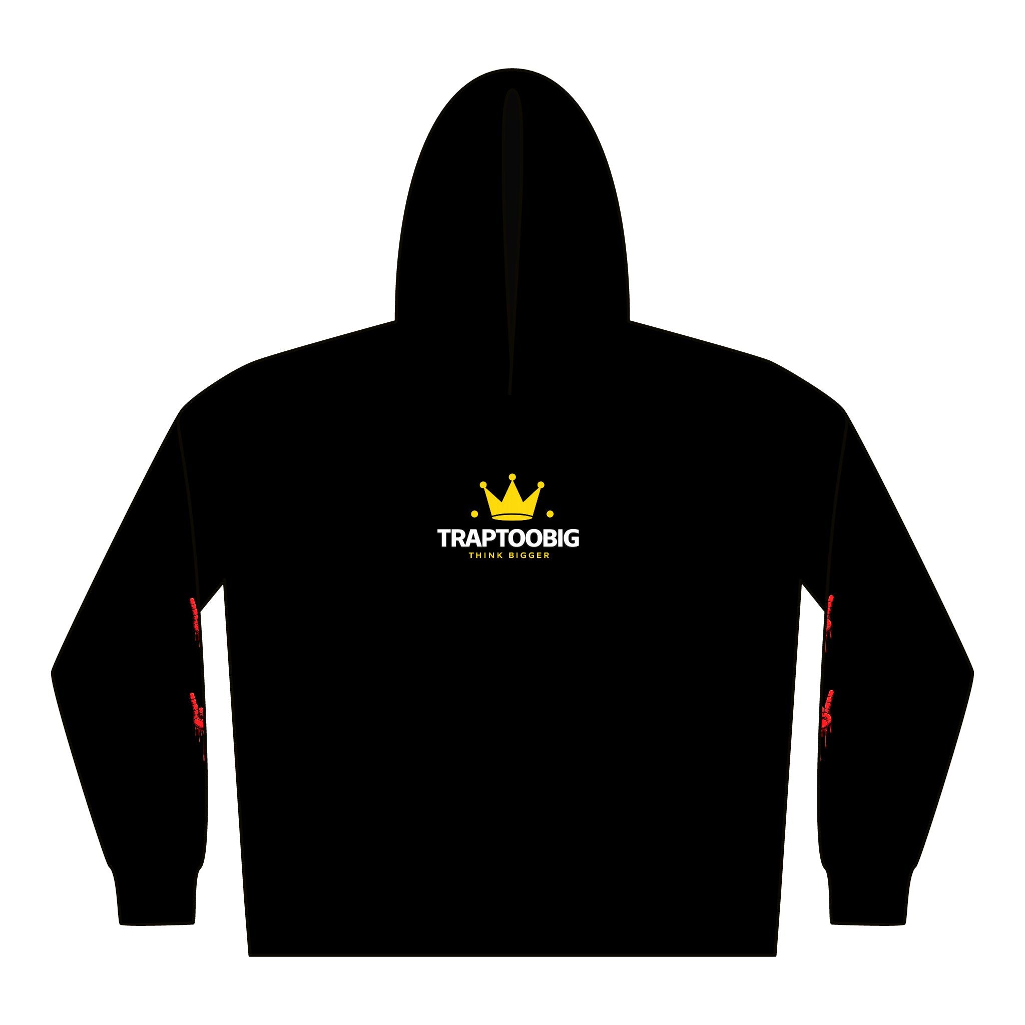 TrapTooBig King Lion Hoodie — Crown Money Edition