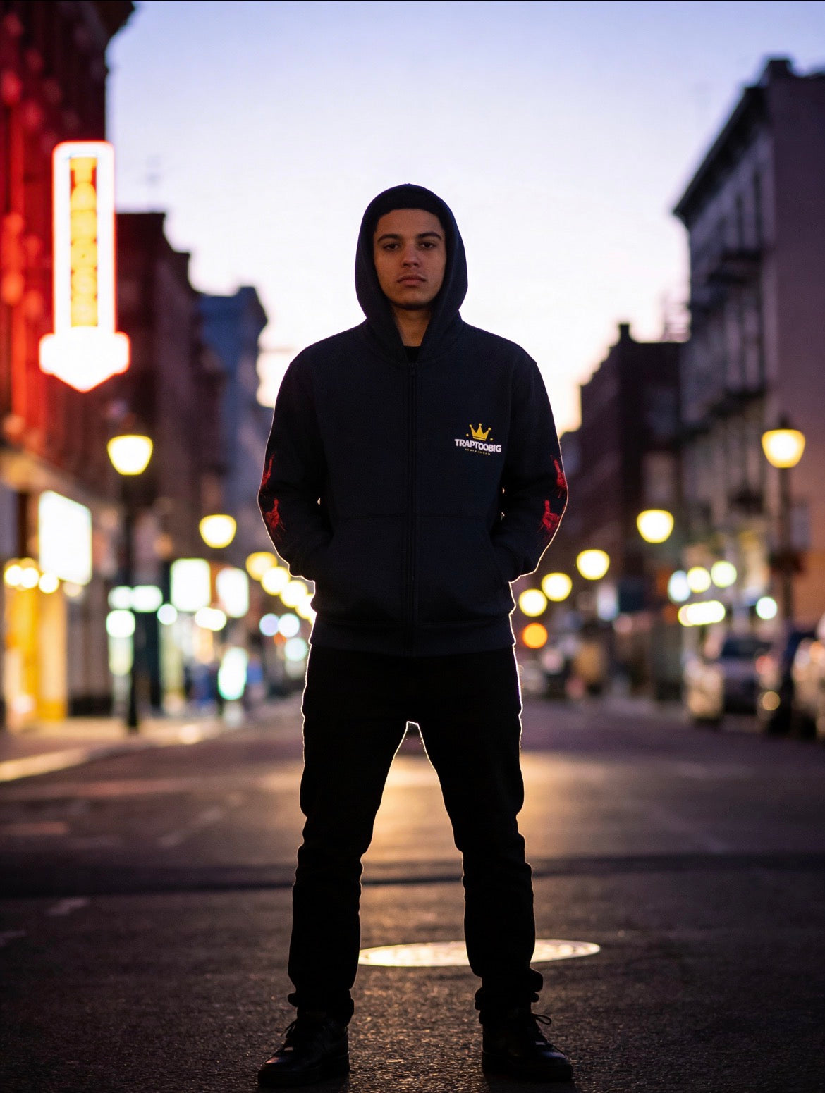 King Lion Hoodie – Black Edition