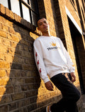 Crown Crewneck – White Edition