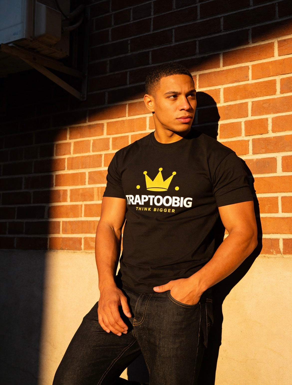 Think Bigger Tee – Black Edition