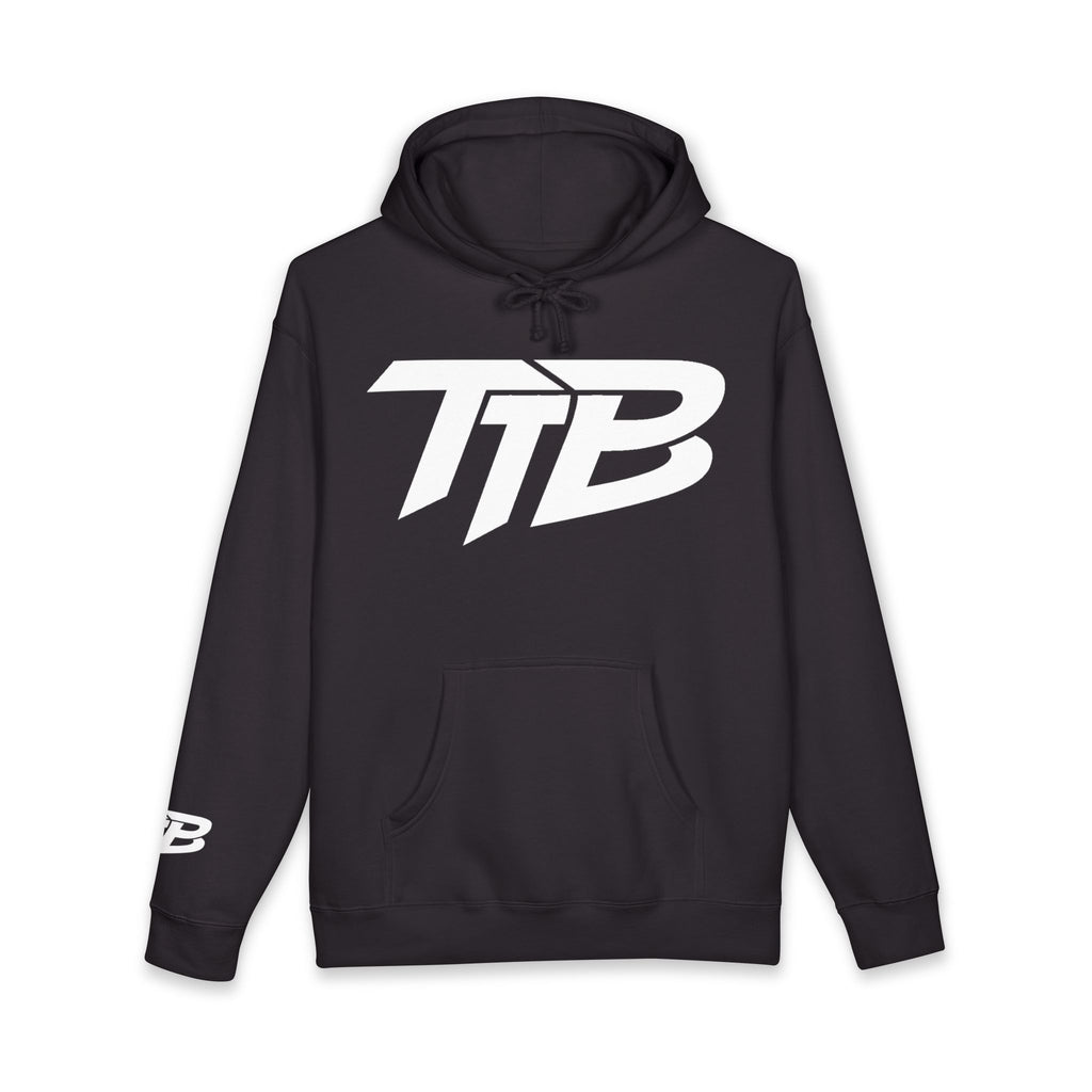 Core Logo Hoodie — Black