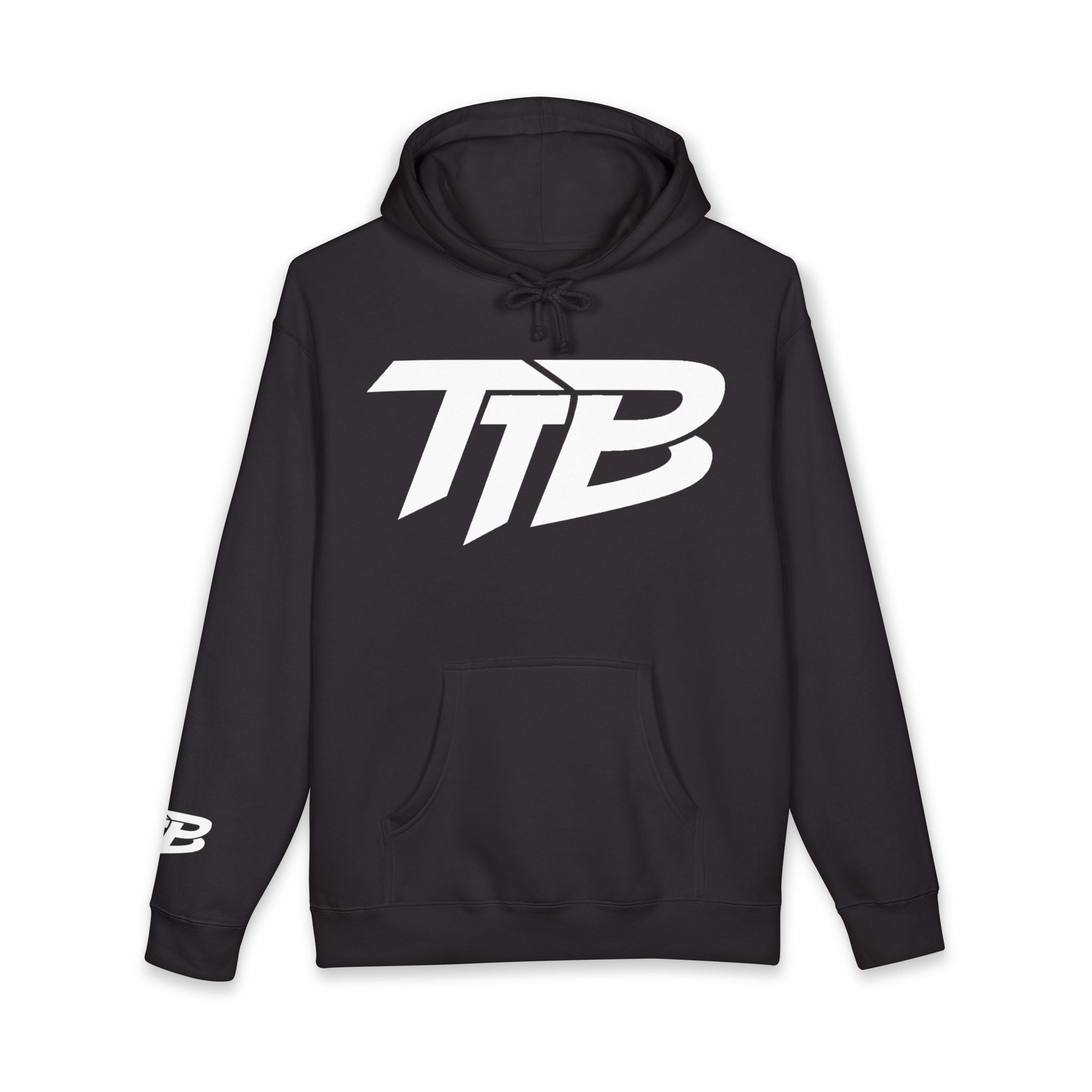 Core Logo Hoodie — Black
