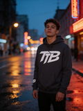 Core Logo Hoodie — Black