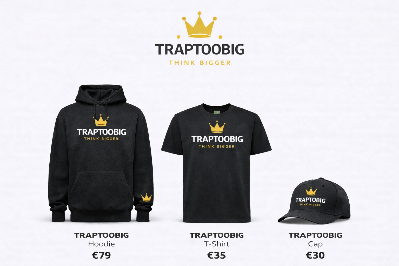 TRAPTOOBIG Starter Pack