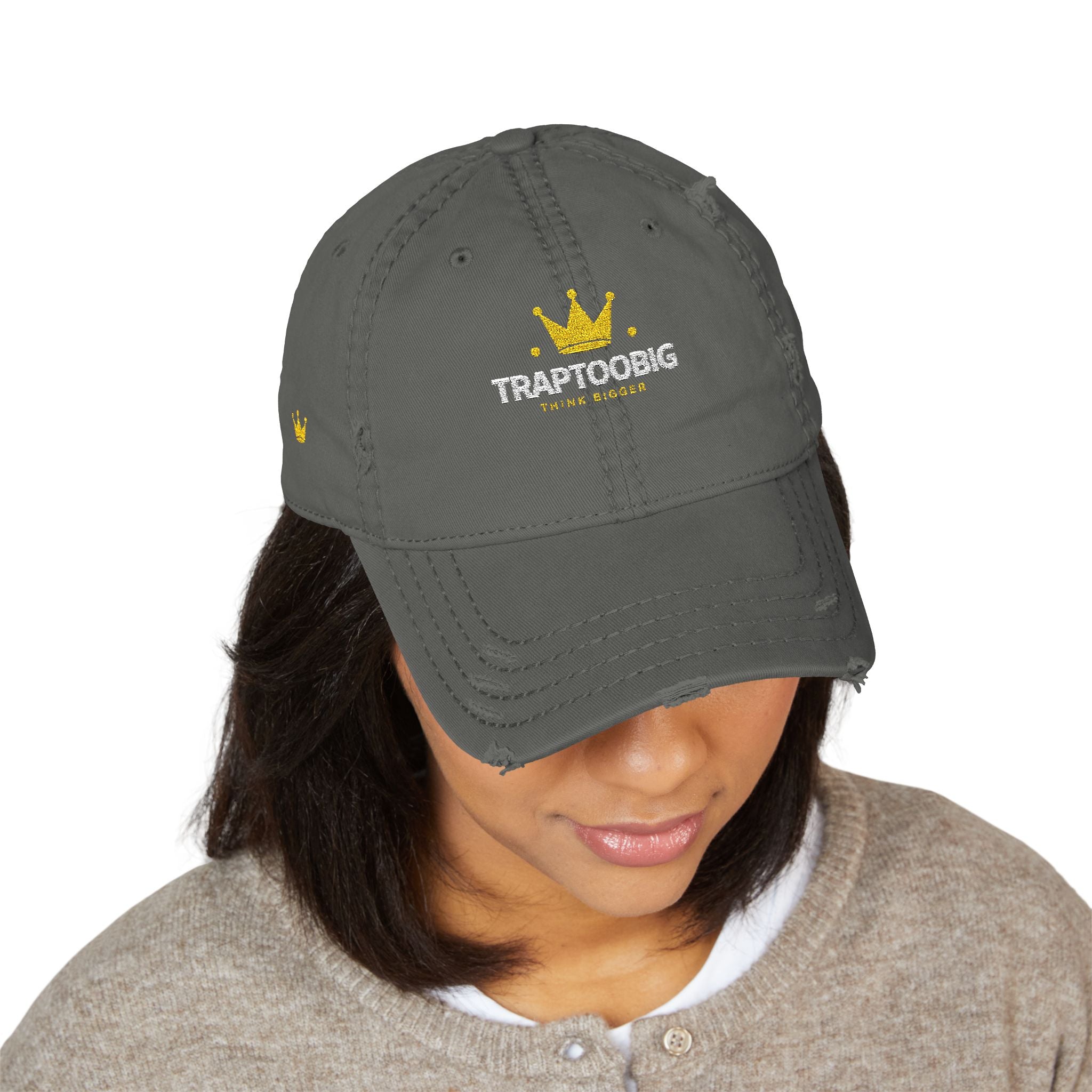 TRAPTOOBIG Dad Hat – Think Bigger Edition