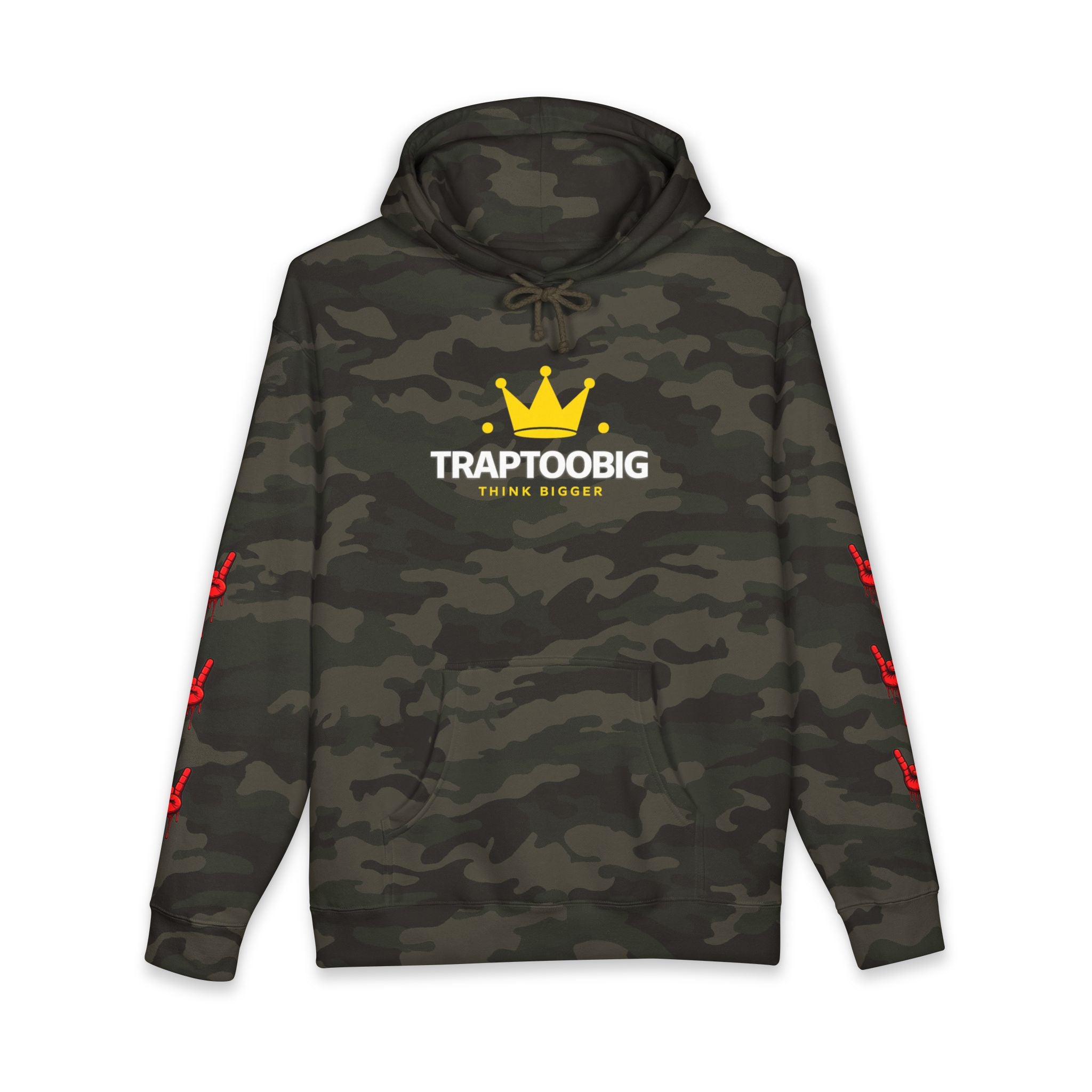 Red Code Hoodie – Camo Edition