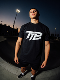 Core Logo Tee — Black